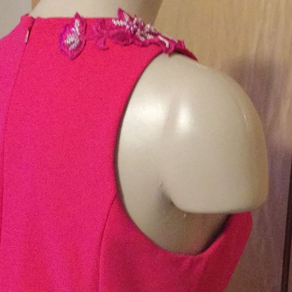 Marchesa Notte Draped Beaded Flower Embroi… - Picture 8 of 9